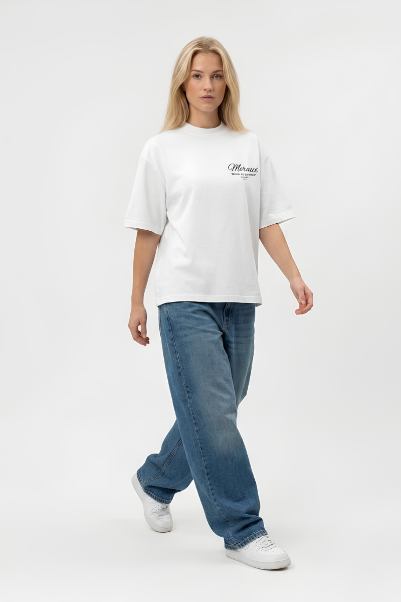 Meraux Script Tee