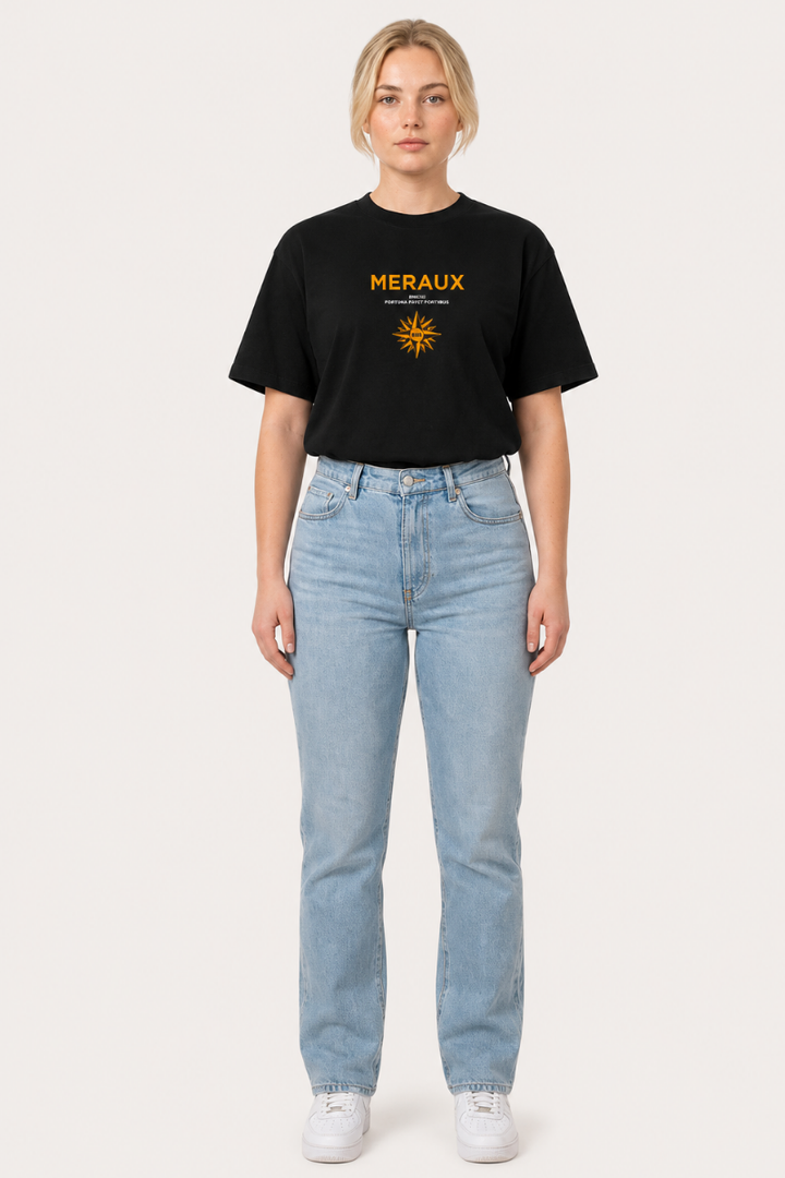 Northstar Tee – Black / Orange