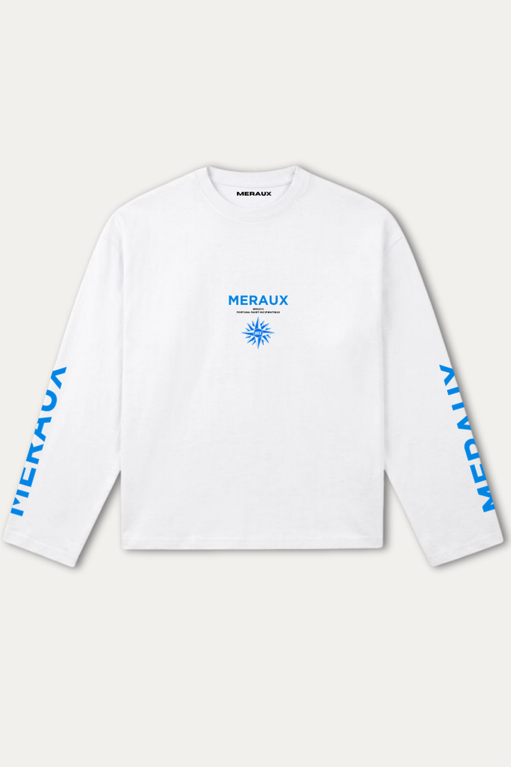 Northstar Longsleeve – White / Blue