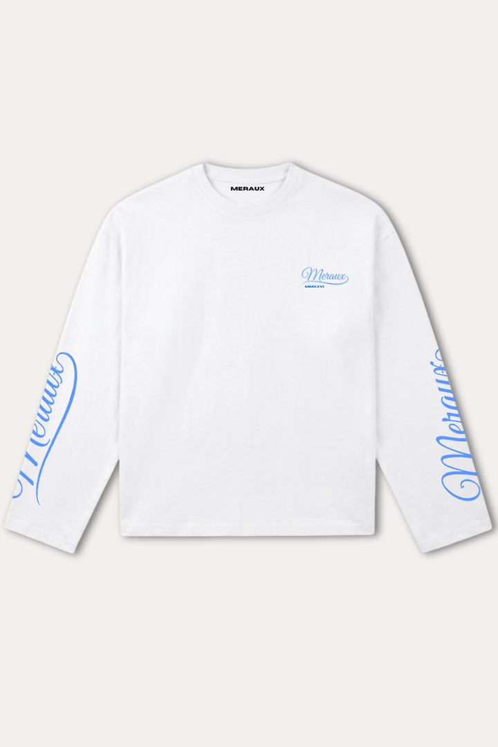 Fortuna Longsleeve – White / Blue